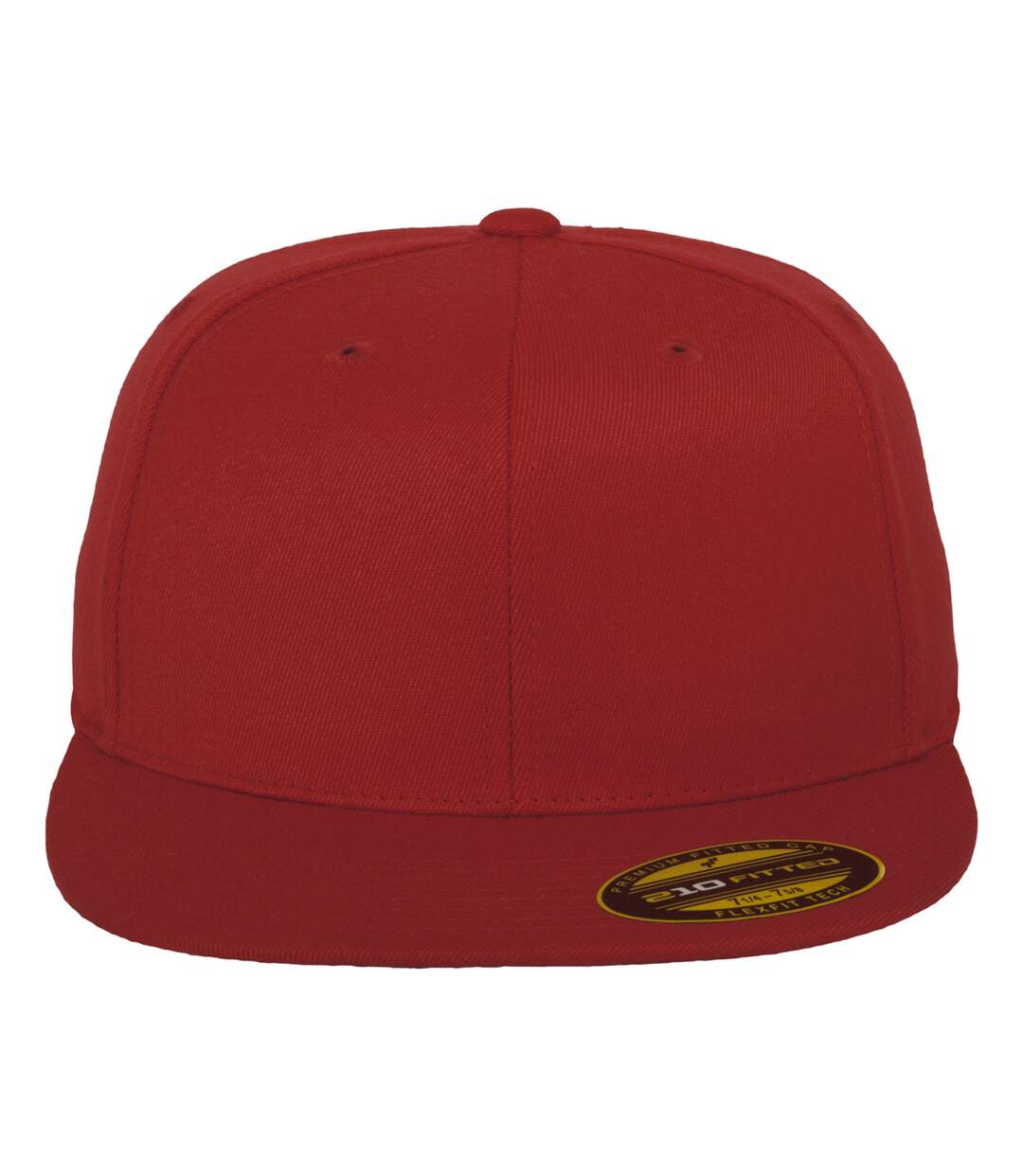 Flexfit 210 casquette adulte unisexe rouge Yupoong-3