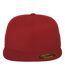Yupoong Flexfit Unisex Premium 210 Fitted Flat Peak Cap (Red) - UTRW4163