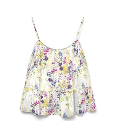 Débardeur imprimé blanc femme vero moda vmdicthe singlet