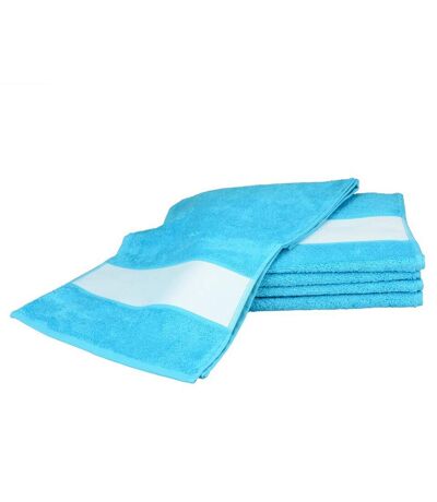 A&R Towels Subli-Me Sport Towel (Aqua Blue) - UTRW6042
