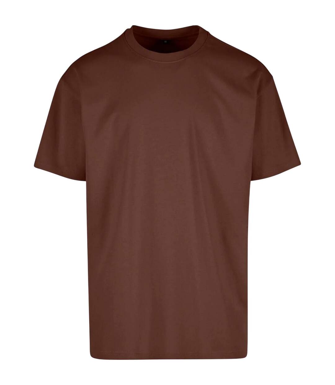 T-shirt Adulte Marron Foncé Build Your Brand-1