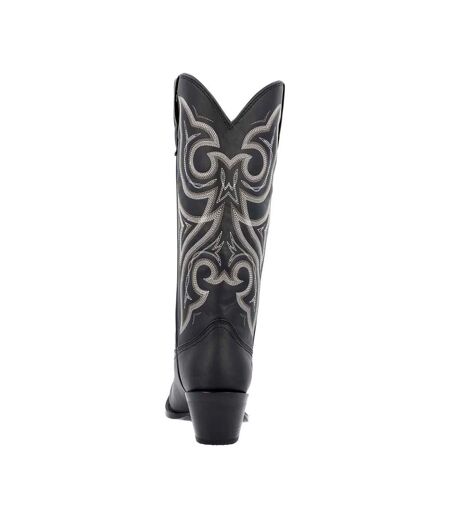 Womens/ladies Crush Cowboy Boots Black Beauty Durango