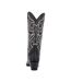 Womens/ladies Crush Cowboy Boots Black Beauty Durango-2
