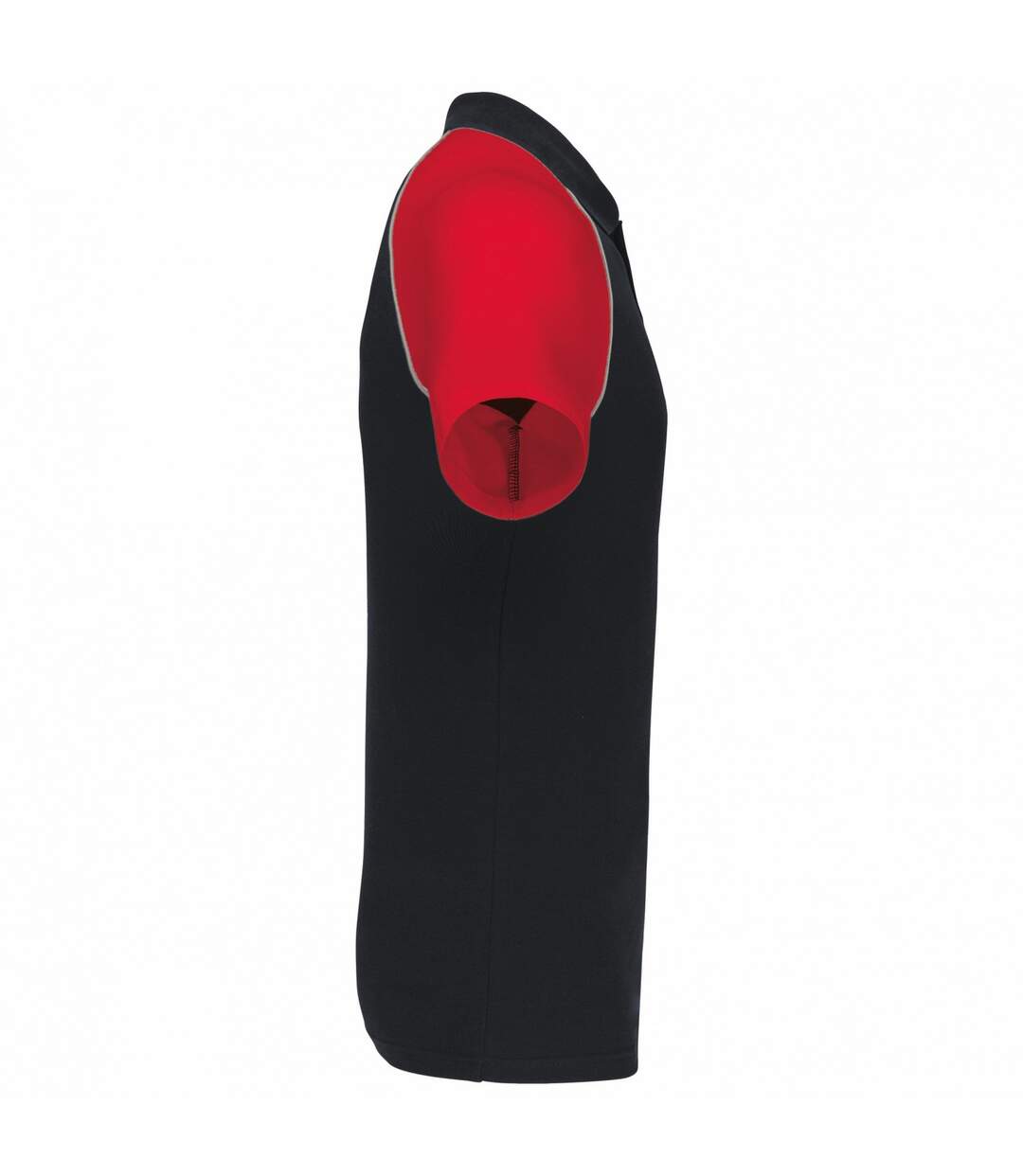 Polo homme noir / rouge Kariban Kariban