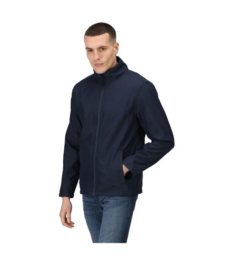 Regatta Classic Mens Water Repellent Softshell Jacket (Navy) - UTRG2166