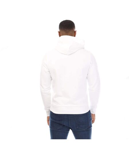Mens S-ginn 9-d Hoodie White Diesel