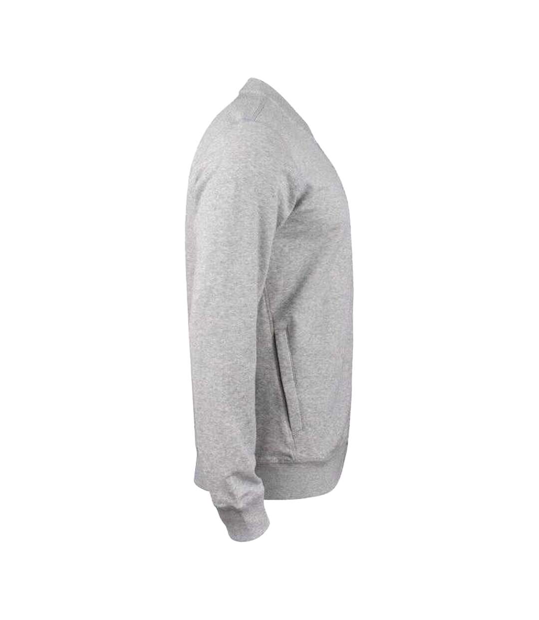 Cardigan Premium Adulte Gris Chiné Clique-4