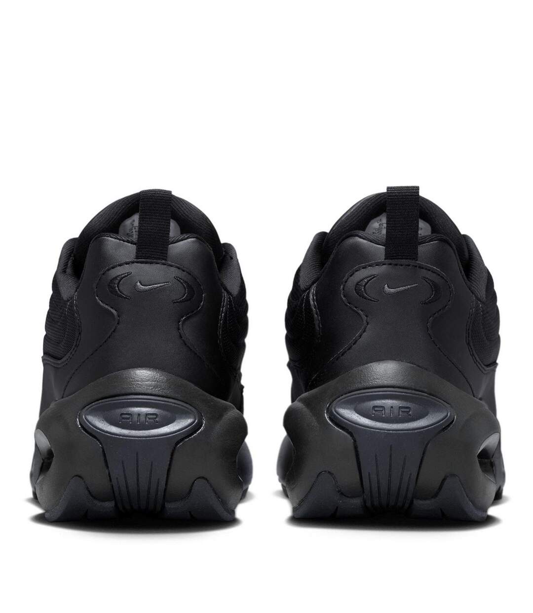 Womens/ladies Air Max Portal Trainers Triple Black Nike-4