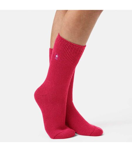 2 Pairs Ladies Thermal Socks Original & Knee High Winter Warm Boot Socks