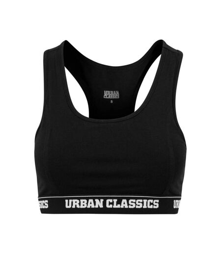 Womens/ladies Logo Bra Black Urban Classics