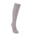 Chaussettes Hauteur Genoux Temperley Adulte Gris Orage Chiné Trespass-4