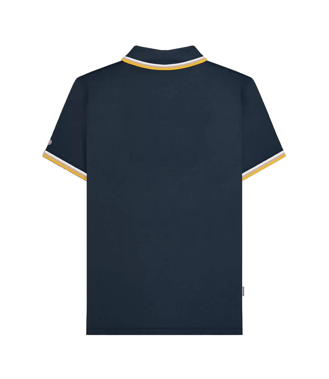 Polo Homme Bleu Marine Blanc Marron Clair Jaune Or Lambretta-3