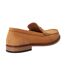 Mens Garfield Leather Penny Loafers Burnt Tan Base London-2