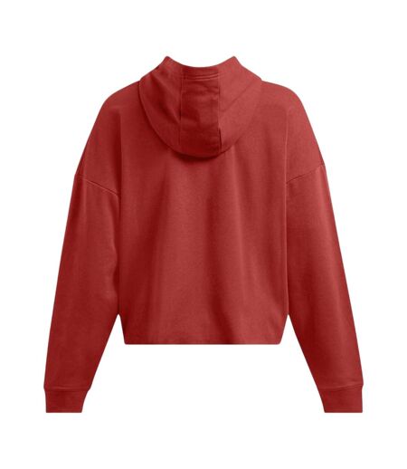 Sweat À Capuche Rival Femme Gris Under Armour