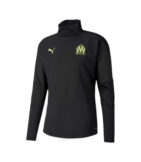 OM sweat 1/2 zip noir homme puma training 2020/2021 - xs