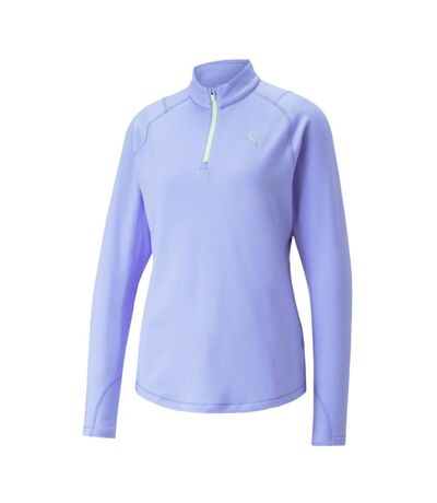 Sweat violet femme puma run cloudspun - l