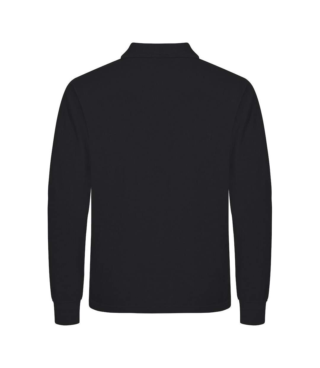 Polo Manches Longues Manhattan Homme Noir Clique-2
