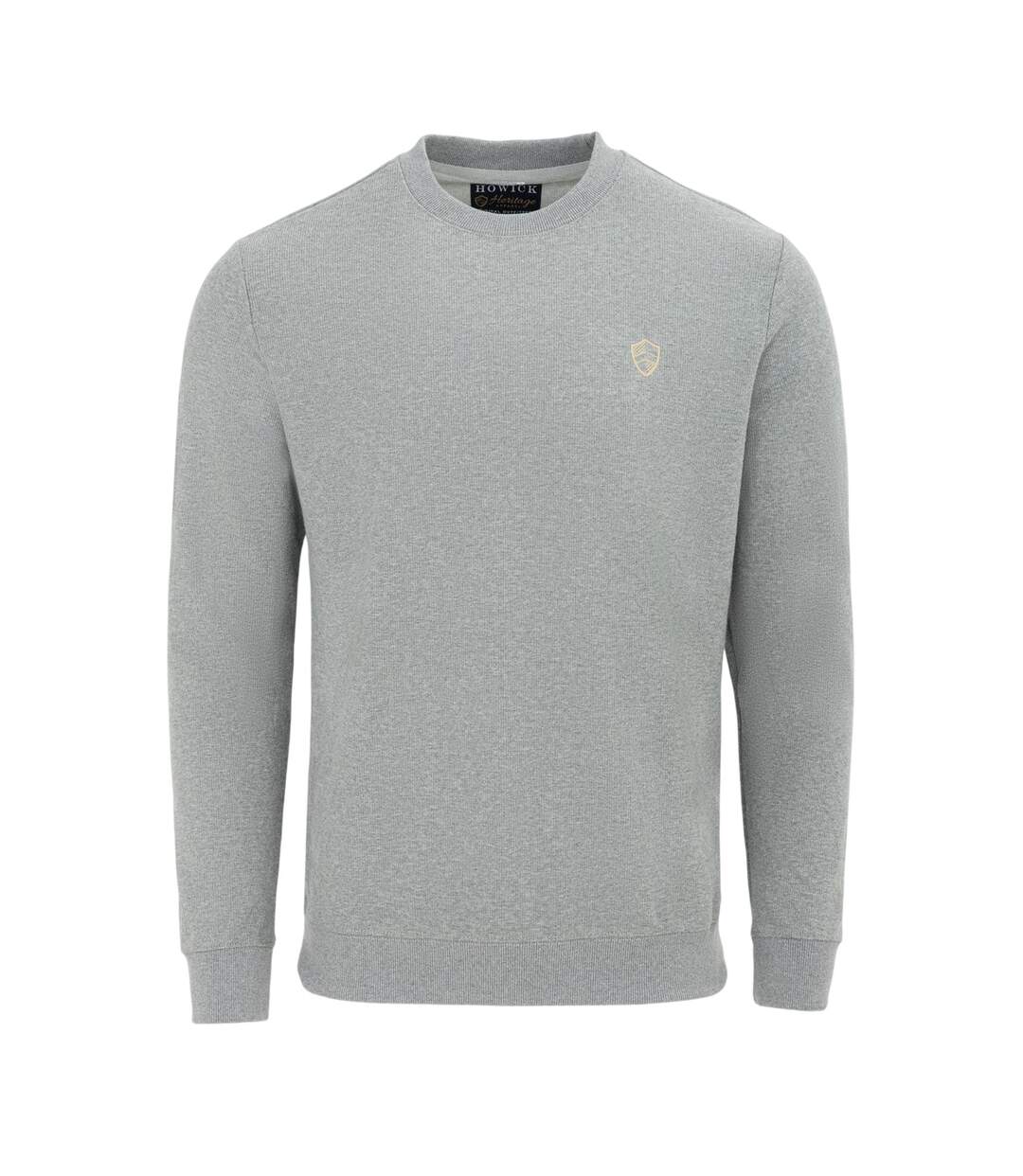 Mens Logo Sweatshirt Grey Howick-1