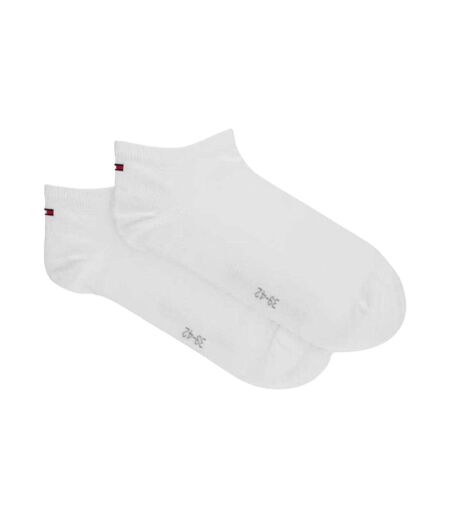 Socquettes Motif/style Uni Homme Blanc Tommy Hilfiger