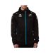 Veste noire/turquoise homme kappa adrafi - s-1