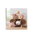 Coussin Déco Enfant Licorne Étoiline 30x30cm Rose-3