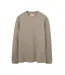 Pull beige foncé homme teddy smith waffle-1