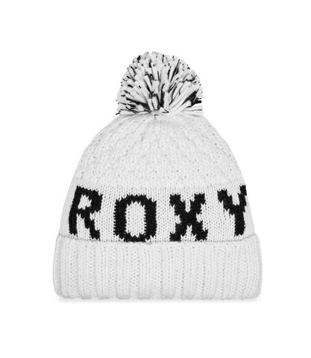 Bonnet Blanc/Noir Femme Roxy Tonic - Taille unique