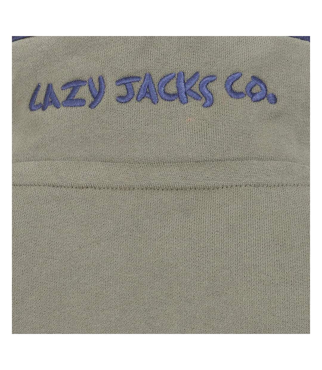 Sweat Femme Kaki Lazy Jacks-4