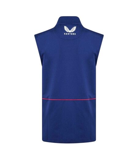 Womens/ladies West Indies Sleeveless Gilet Navy Castore