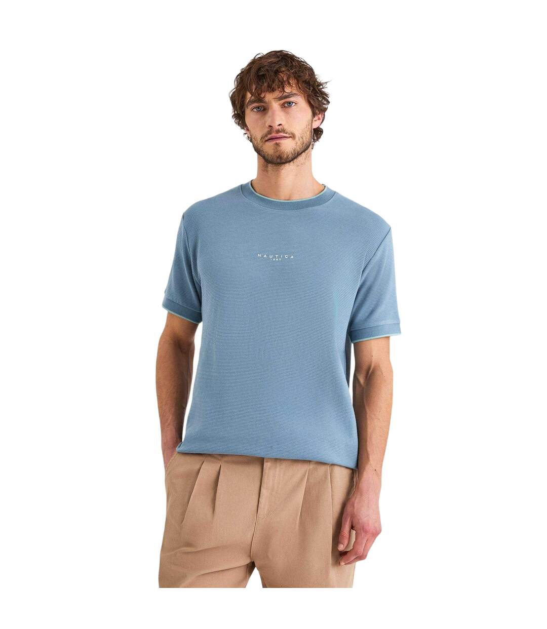 Mens Urma T-shirt Teal Nautica-2