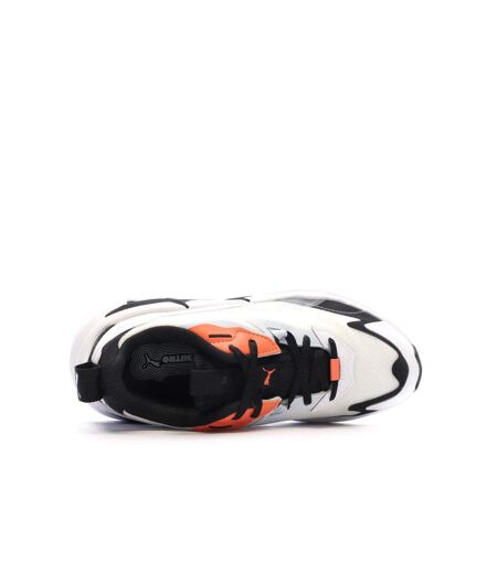 Baskets blanches/noires femme puma spina
