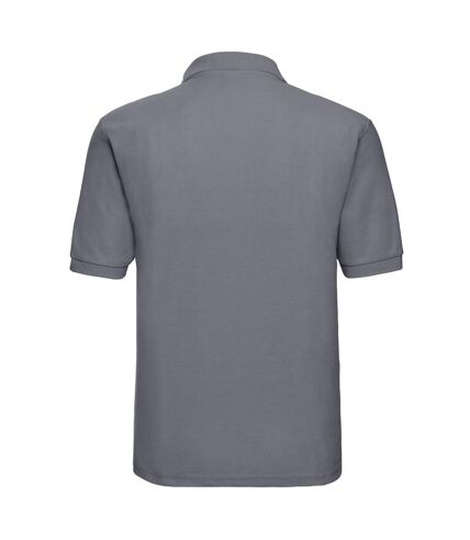 Russell Mens Polycotton Pique Polo Shirt (Convoy Gray) - UTPC6401