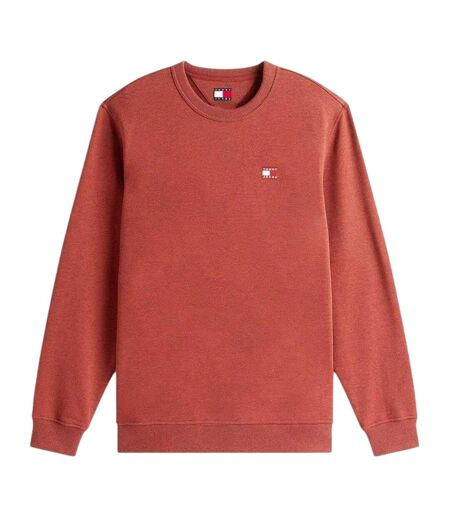 Mens Logo Sweatshirt Terracotta Tommy Jeans