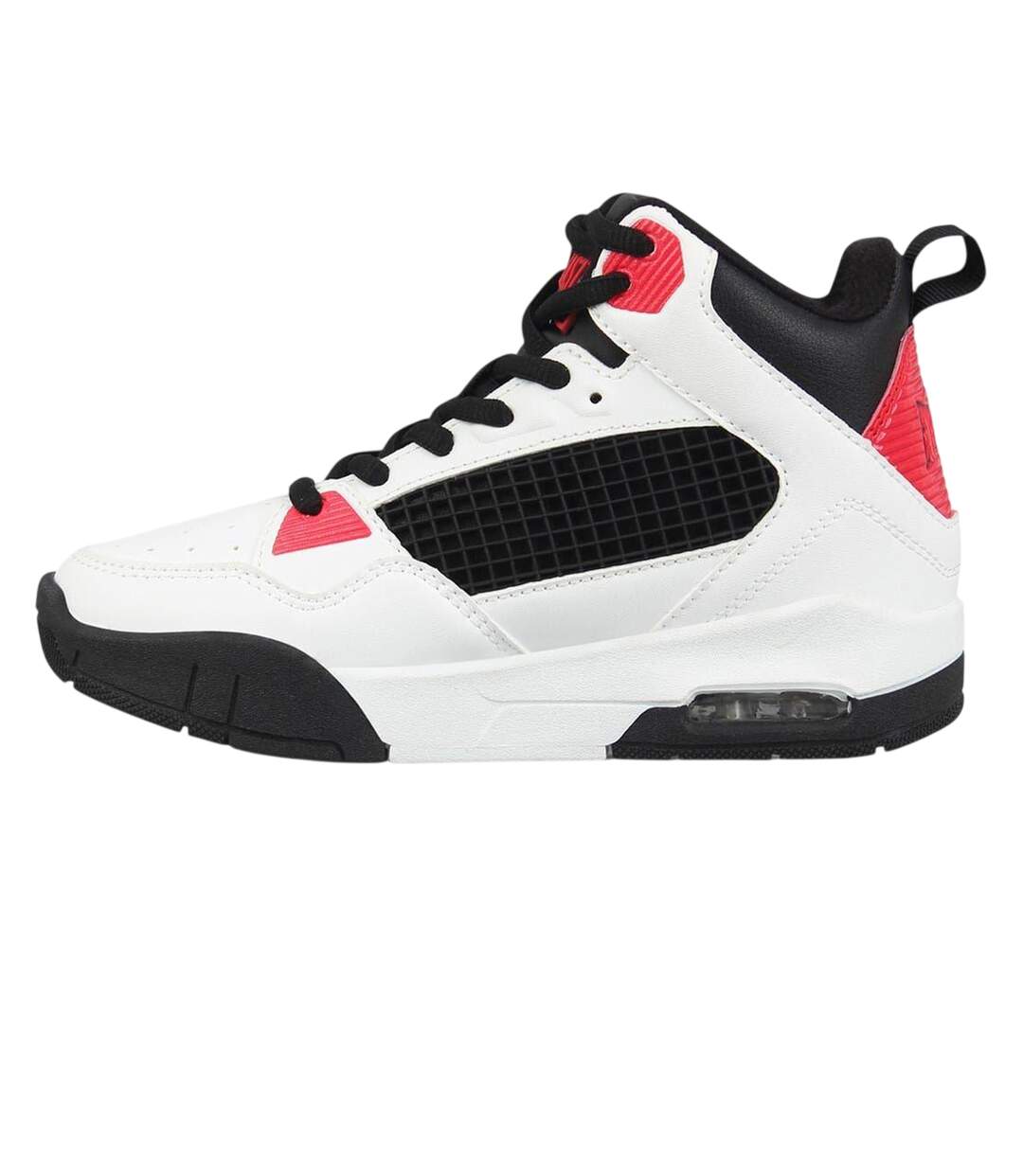 Baskets Montantes Layup Homme Blanc Noir Rouge Everlast-2