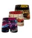 Lot de 3 boxers homme Cars Racing Freegun-1