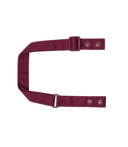 Swap & pop customizable apron straps one size burgundy Premier