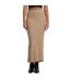 Jupe Longue Motif/style Côtelé Femme Beige Chiné Urban Classics-2