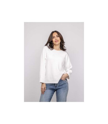 Pull col bateau avec strass KAJU - Dona X Lisa