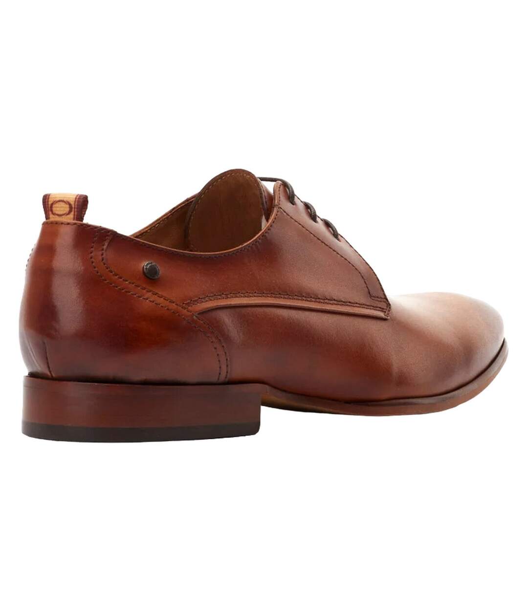 Chaussures brogues gambino homme marron clair Base London-2