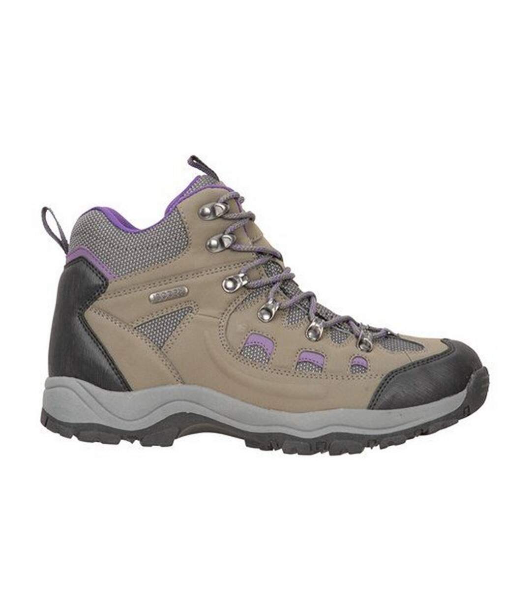 Bottines de marche adventurer femme gris clair Mountain Warehouse-4