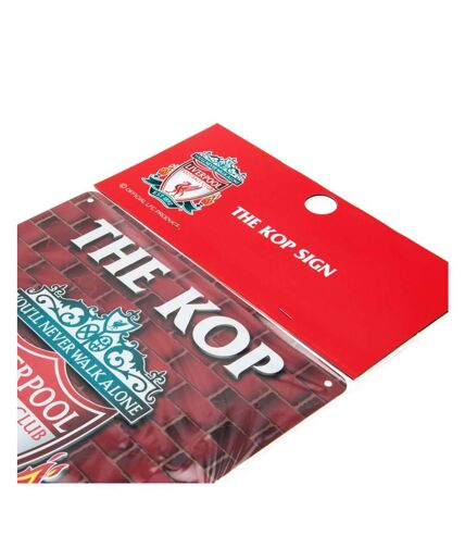 Liverpool FC The Kop Sign (Red) (One Size) - UTTA4892