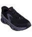 Mens altus glide-step trainers black/charcoal Skechers