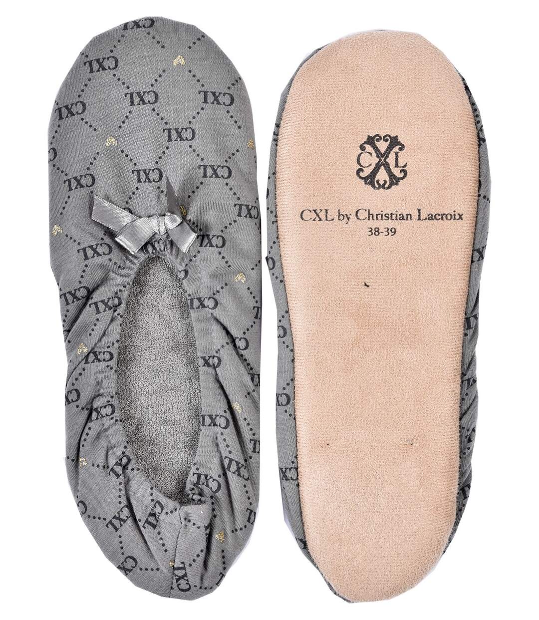Pantoufles Femme CXL By LACROIX 2586 Ballerine GRIS-2
