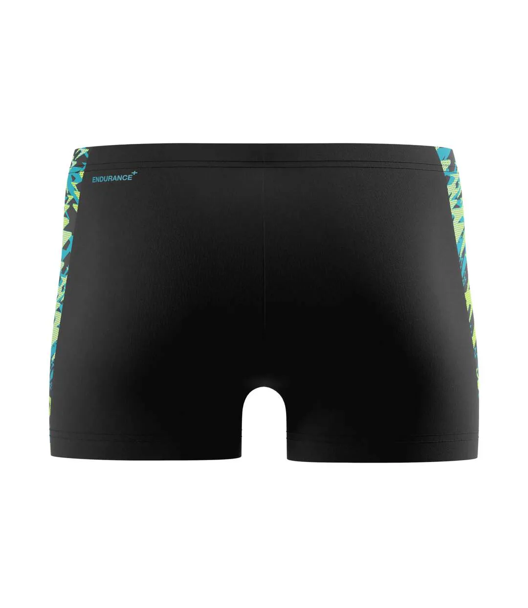 Mens Hyperboom Splice Swim Shorts Black Green Speedo-2