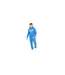 Mens Kensby Hoodie Royal Blue Crosshatch-1