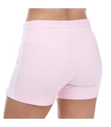 Short essentials femme rose / blanc Adidas