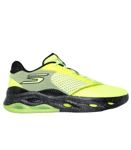 Mens Skx Float Trainers Yellow Black Skechers