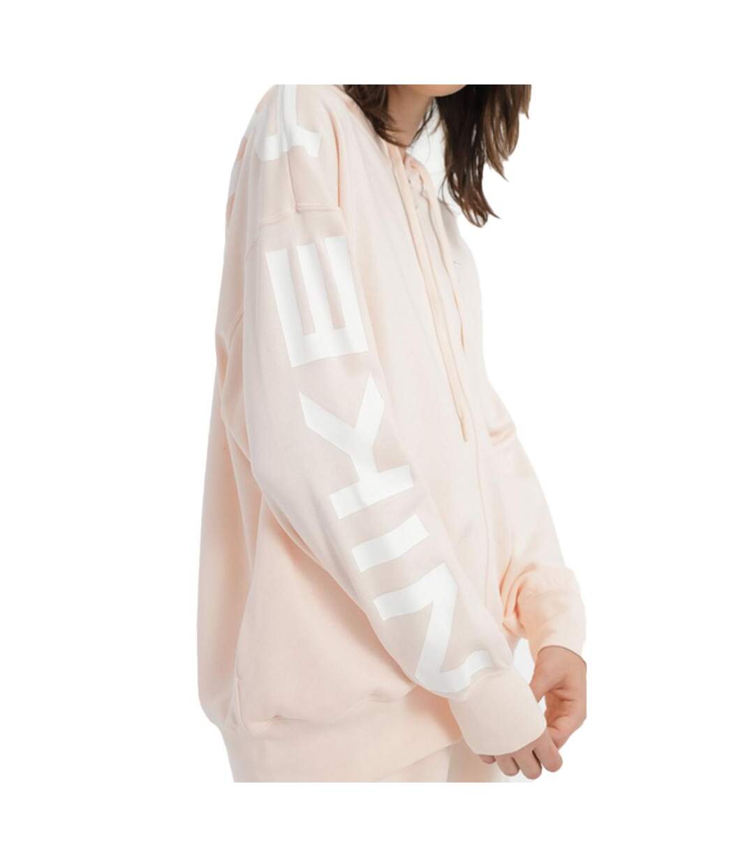 Sweat Zippe à Capuche Rose Pale Femme Nike Air - L-3