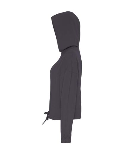 Sweat À Capuche Femme Anthracite TriDri
