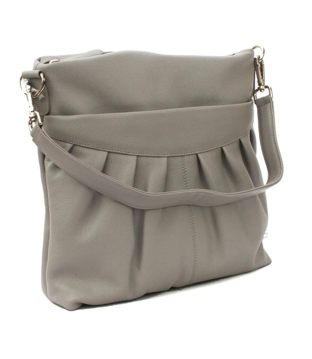 Sac à main leona femme taille unique gris clair Eastern Counties Leather